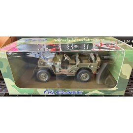 GATE GAT 01061 Willy's jeep 1/18 Army green