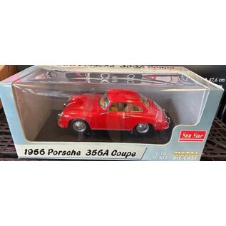 SS 1322 Porsche 1956 356a Coupe 1/18 red