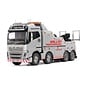 TAMIYA TAM 47528 VOLVO FH16 GLOBETROTTER 750 8X4 TOW TRUCK (INCLUDES SILVER PRE-PAINTED BODY COMPONENTS)
