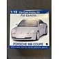 GATE GAT 06043 Porsche 996 Coupe 1/18 die cast assembly kit (tools and glue required) Black version