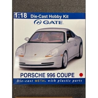 GATE GAT 06041 Porsche 996 Coupe die cast assembly kit 1/18 (requires tool and glue) Red version