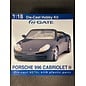 GATE GAT 06052 Porsche 996 Cabriolet 1/18 diecast assembly kit (tools and glue required) Silver version