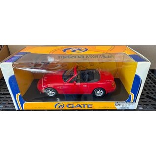 GATE GAT 01011 MAZDA MX-5 MIATA RED 1/18 DIE-CAST