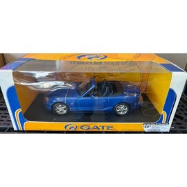 GATE GAT 01071 MAZDA MX-5 MIATA 10th ANNIVERSARY METALLIC BLUE 1/18 DIE-CAST