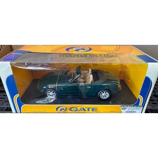 GATE GAT 01017 MAZDA MX-5 MIATA DARK GREEN 1/18 DIE-CAST