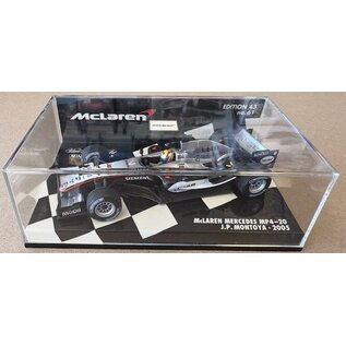 MINICHAMPS MIN 530054310 Mclaren Mercedes MP4-20 J.P. Montoya 2005 diecast 1/43