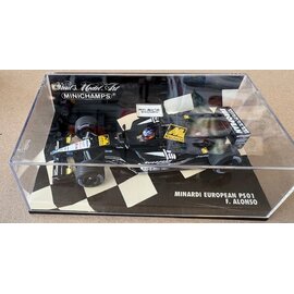 MINICHAMPS MIN 400010029 Minadri European PS01 F. Alonso 1/43 diecast (small scratch in case-item perfect)