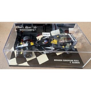 MINICHAMPS MIN 400010029 Minadri European PS01 F. Alonso 1/43 diecast (small scratch in case-item perfect)