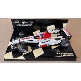 MINICHAMPS MIN 400030016 B-A-R Honda 005 J. Villeneuve 1/43 diecast