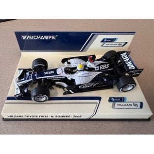 MINICHAMPS MIN 400080007 Williams-Toyota FW30 N.Rosberg-2008 diecast 1/43