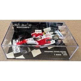 MINICHAMPS MIN 400080012 Panasonic Toyota Racing TF108 T. Glock 2008 diecast 1/43