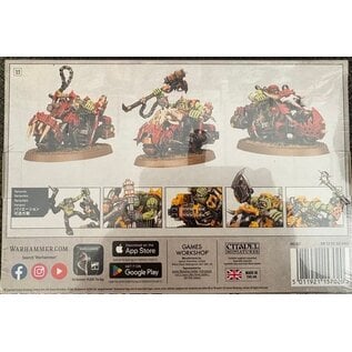 GAMES WORKSHOP WAR 99120103096 ORKS: WARBIKERS
