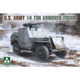 TAKOM TAK 2131 U.S. ARMY 1/4 TON ARMOURED TRUCK 1/35 PLASTIC MODEL