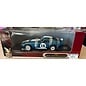 YATMING RS 92408 1965 SHELBY COBRA DAYTONA COUPE #15 BLUE WITH WHITE STRIPES 1/18 DIE-CAST