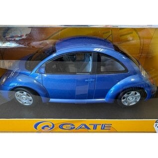 GATE GAT 01031 VOLKSWAGEN BEETLE METALLIC BLUE 1/18 DIE-CAST