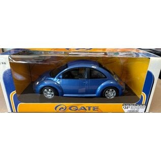 GATE GAT 01031 VOLKSWAGEN BEETLE METALLIC BLUE 1/18 DIE-CAST