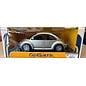 GATE GAT 01038 VOLKSWAGEN BEETLE SILVER 1/18 DIE-CAST