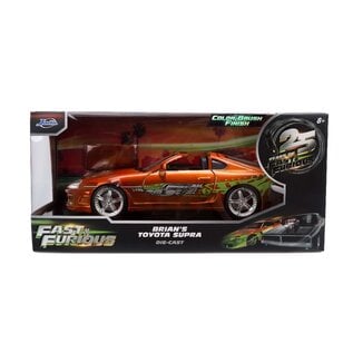 JADA TOYS JAD 37703 Jada 1/24 "FF 25th" Brian's Toyota Supra - Color Brush