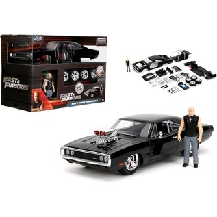 JADA TOYS JAD 35905 Jada 1/24 "Fast & Furious" Dom's Charger R/T - Build N' Collect