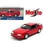MAISTO MAI 32906  Maisto 1/24 SE 1993 Ford Mustang SVT Cobra (Red)