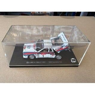 KYOSHO KYO 03181C Lancia Rally 037 Sanremo 3rd 1985 H. Toivonen 1/43 diecast
