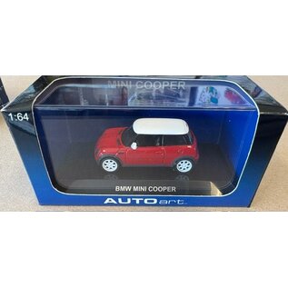 AA 20024 BMW MINI COOPER RED 1/64 DIE-CAST
