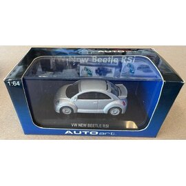 AA 20191 VOLKSWAGEN NEW BEETLE RSI SILVER 1/64 DIE-CAST