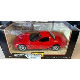 MAISTO MAI 31989 CHEVROLET CORVETTE Z06 RED 1/24 DIE-CAST