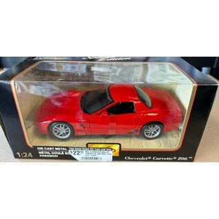 MAISTO MAI 31989CHEVROLET CORVETTE Z06 RED 1/24 DIE-CAST