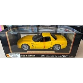 MAISTO MAI 31889-YEL 2001 CHEVROLET CORVETTE Z06 YELLOW