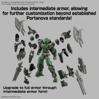 BANDAI BAN 5072032 30MM 1/144 bEXM-15FA FULL ARMOR PORTANOVA