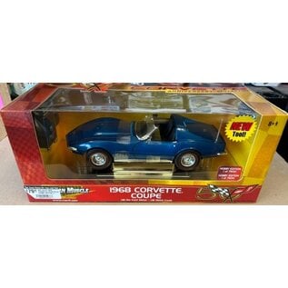 ERT 33176 1968 CORVETTE COUPE BLUE HOBBY EDITION 1/18 DIE-CAST