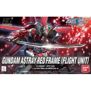 BANDAI BAN 5055602 #58 Gundam Astray Red Frame (Flight Unit) "Gundam SEED
