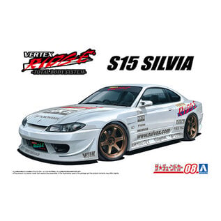 AOSHIMA AOS 20469 Aoshima 1/24 Tuned Car #8, Vertex S15 Silvia '99 (Nissan)