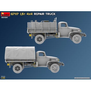 MINIART MIN 35494 MiniArt 1/35 G7117 1.5t 4x4 REPAIR TRUCK
