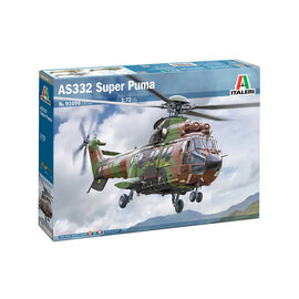 ITALERI ITA 91096 AS332 SUPER PUMA 1/72 PLASTIC MODEL