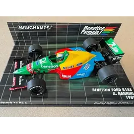 MINICHAMPS MIN 400890119 Minichamps Benetton Ford B188 A.Nannini 1989 Limited Edition 3024 pcs 1/43 F1