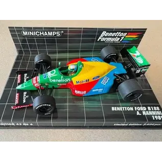 MINICHAMPS MIN 400890119 Minichamps Benetton Ford B188 A.Nannini 1989 Limited Edition 3024 pcs 1/43 F1