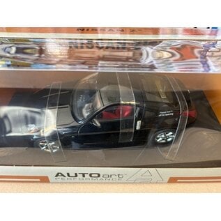 AA 77313 NISSAN 350 Z 2002 (LH DRIVE) BLACK 1/18 DIE-CAST