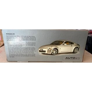 AA 77313 NISSAN 350 Z 2002 (LH DRIVE) BLACK 1/18 DIE-CAST