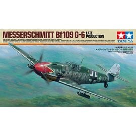 TAMIYA TAM 61128 MESSERSCHMITT BF109 G-6 LATE PRODUCTION 1/48 PLASTIC MODEL