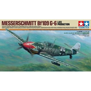 TAMIYA TAM 61128 MESSERSCHMITT BF109 G-6 LATE PRODUCTION 1/48 PLASTIC MODEL