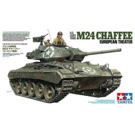 TAMIYA TAM 35391 U.S. LIGHT TANK M24 CHAFFEE EUROPEAN THEATER 1/35 PLASTIC MODEL