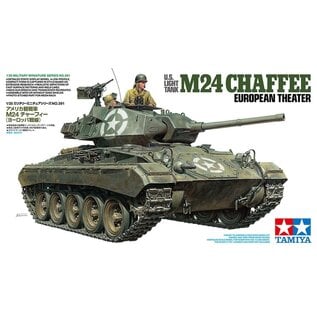 TAMIYA TAM 35391 U.S. LIGHT TANK M24 CHAFFEE EUROPEAN THEATER 1/35 PLASTIC MODEL