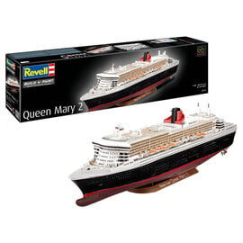 REVELL GERMANY REV 05223 1/400 Queen Mary 2 PLASTIC MODEL