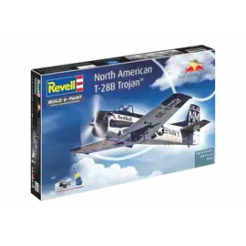 REVELL GERMANY REV 05635 NORTH AMERICAN T-28B TROJAN (THE FLYING BULLS) 1/48 PLASTIC MODEL