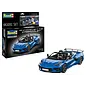 REVELL GERMANY REV 67750 2022 CORVETTE CABRIOLET INCL. AQUA COLOR 1/25 PLASTIC MODEL