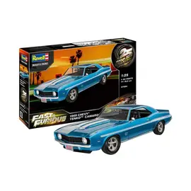 REVELL GERMANY REV 07694 1969 CHEVY YENKO CAMARO (FAST & FURIOUS) 1/25 PLASTIC MODEL