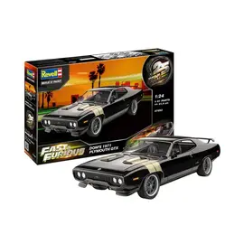 REVELL GERMANY REV 07692 DOM'S 1971 PLYMOUTH GTX (FAST & FURIOUS) 1/24 PLASTIC MODEL