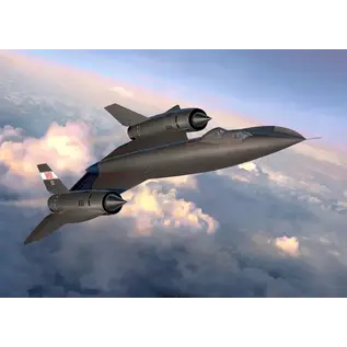 REVELL GERMANY REV 03751 1/48 Lockheed SR-71B Blackbird